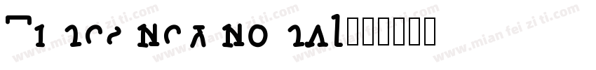Times new nomal字体转换
